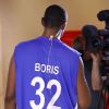 Boris Diaw organise un match de basket de charité pour l'association Babac'ards, le 19 juillet 2011