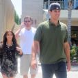 Kim Kardashian et son fiancé Kris Humpries à Los Angeles en juillet 2011