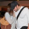 Emily Blunt et son mari John Krasinski arrivent à Los Angeles le 14 août 2011. Ils étaient à Vancouver.