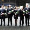 Dimanche 21 août 2011, la princesse Victoria de Suède, avec le premier ministre suédois Frederik Reinfeldt, était à Oslo afin d'assister à l'hommage rendu aux victimes du double attentat qui a frappé la Norvège le 22 juillet, faisant 77 morts. Le prince Frederik de Danemark (2e en p. de la gauche) représentait également son pays.