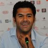 Jamel Debbouze lors de la conférence de presse pour le Marrakech du rire en juin 2011 à Marrakech