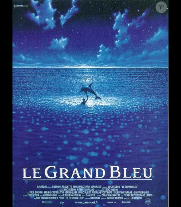 L'affiche du Grand Bleu de Luc Besson