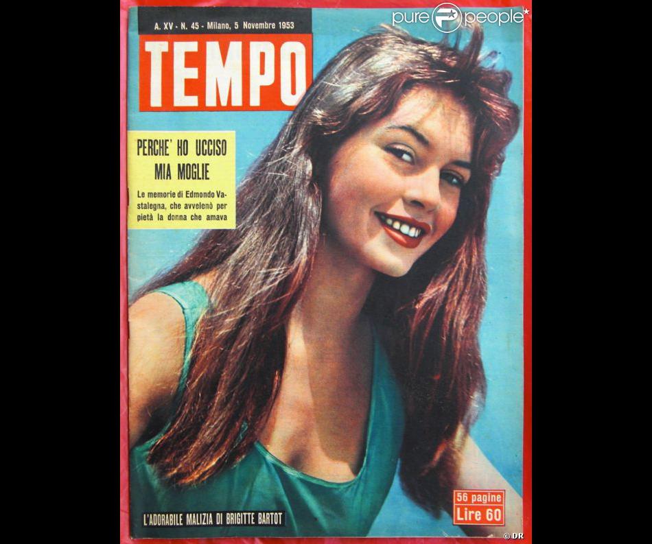 Brigitte Bardot Pour Le Magazine Italien Tempo De Novembre 1953 Purepeople