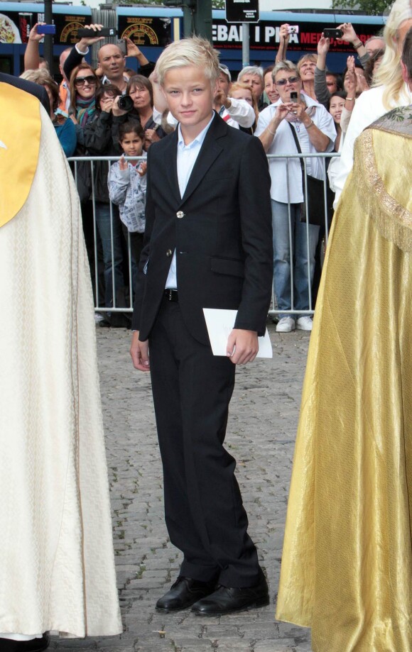 Célébration des 10 ans de mariage du prince Haakon et de la princesse Mette-Marit à Oslo, le 25 août 2011