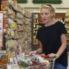 Katherine Heigl et son mari Josh Kelley en virée shopping au supermarché, le 26 août 2011. Los Angeles.