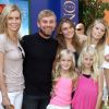 Rick Schroder et son épouse Andrea, en famille, pour la projection de la version 3D du Roi Lion, à Los Angeles, samedi 27 août 2011.
