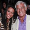 Jean-Paul Belmondo et Barbara Gandolfi en mai 2011.