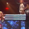 David Guetta sur le plateau d'America Got's Talent, avec Nicki Minaj et Flo Rida