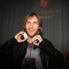David Guetta pour le lancement des casques Beats Mixr, à Berlin le 6 septembre 2011