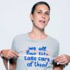 Isabel Marant pour la campagne "Le Cancer du sein, parlons-en !"