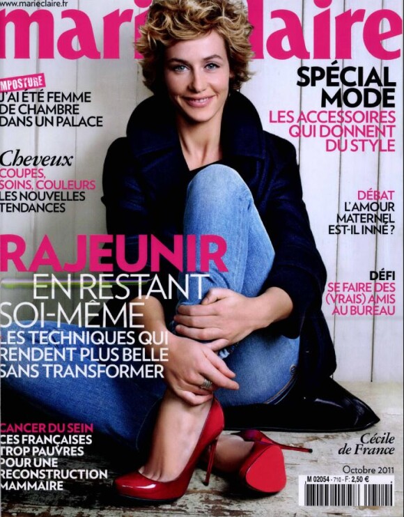 Le magazine Marie Claire du mois d'octobre 2011