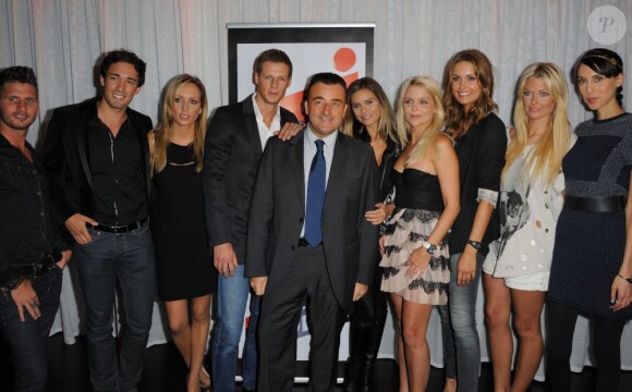 La conférence de presse de rentrée du groupe NRJ au VIP Room à Paris, le 13 juillet 2011