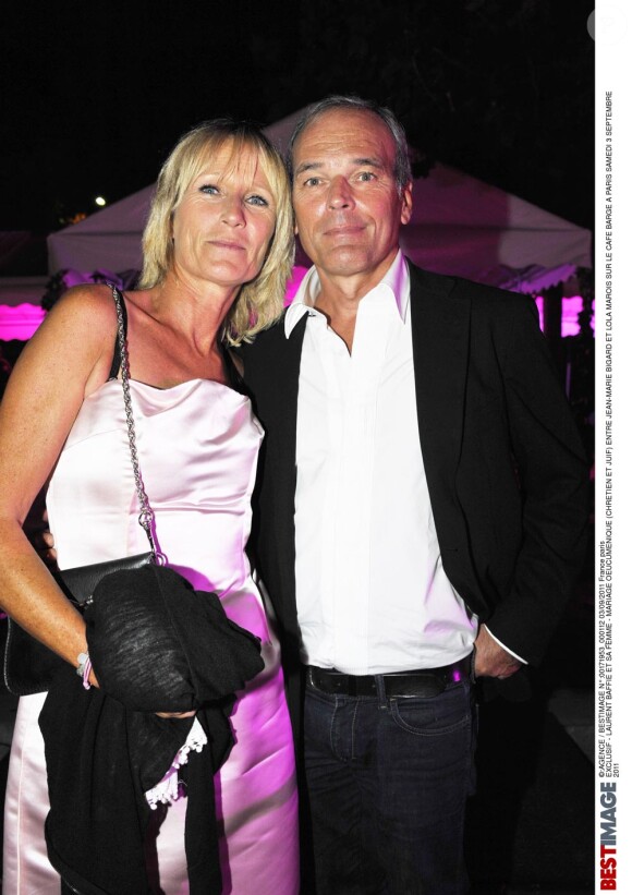 Laurent Baffie et son épouse