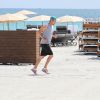 Josh Duhamel fait son jogging le 13 septembre à Miami