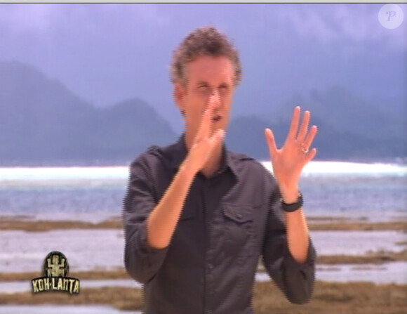Denis Brogniart dans Koh Lanta 11, vendredi 16 septembre 2011 sur TF1