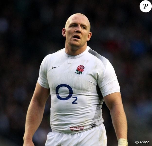 Mike Tindall, capitaine de l'Angleterre durant la Coupe du monde de rugby en Nouvelle-Zélande
