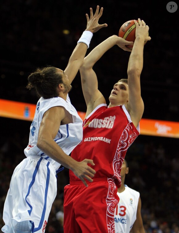 Johakim Noah et les Bleus s'étaient qualifiés pour la finale de l'Euro de Basket en disposant des Russes le vendredi 16 septembre 2011