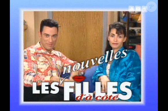 Gérard Vivès et Adeline Blondieau dans Les Nouvelles Filles d'à côté.