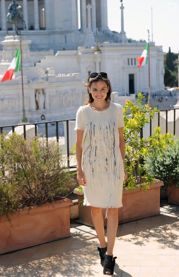 Elena Anaya lors d'un photocall pour la promotion du film  La piel que habito, à Rome le 21 septembre 2011