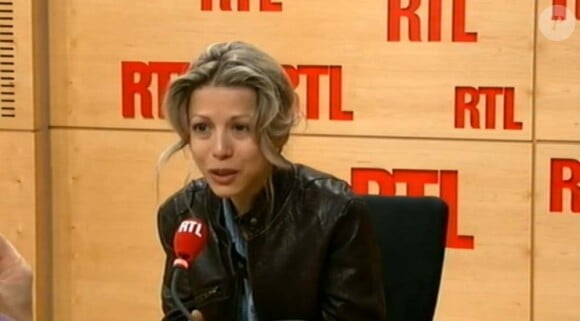 Tristane Banon poursuit son offensive sur RTL, au micro d'Yves Calvi, le 22 septembre 2011.