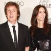 Le chanteur Paul McCartney et sa future épouse Nancy, lors de la première mondiale de son ballet Ocean's Kingdom. 22 septembre 2011, à New York