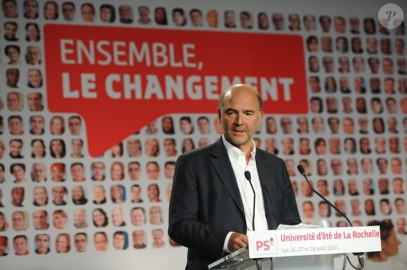 Pierre Moscovici à La Rochelle en août 2011