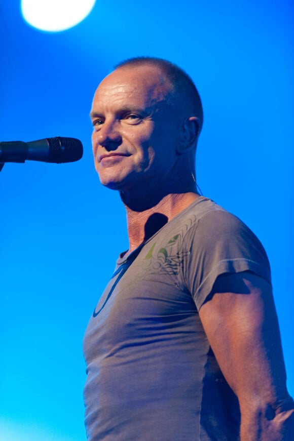 Sting en juillet 2011