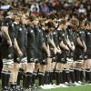 Les All Blacks, lors du match face au Japon, le 16 septembre 2011.