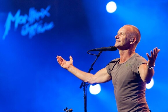 Sting au festival de Montreux en juillet 2011