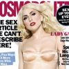 La chanteuse Lady Gaga, en couverture du Cosmopolitan d'avril 2010.