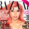 Photographiée par Terry Richardson, Lady Gaga apparaît en couverture du Harper's Bazaar. Mai 2011.