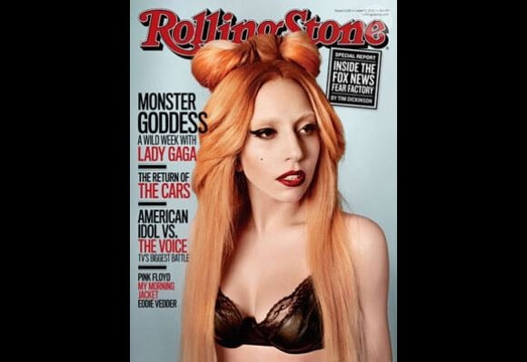 Le magazine Rolling Stone, une fois de plus, a fait posé la chanteuse Lady Gaga en Une de son numéro de mai 2011.