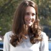Kate Middleton élégante au Royal Marsden Hospital, le 29 septembre 2011.