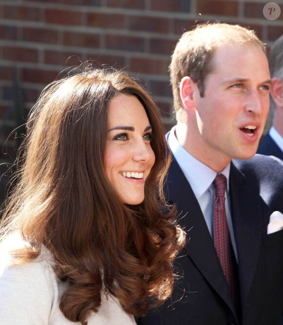 Kate Middleton et le prince William se rendent au Royal Marsden Hospital, le 29 septembre 2011.