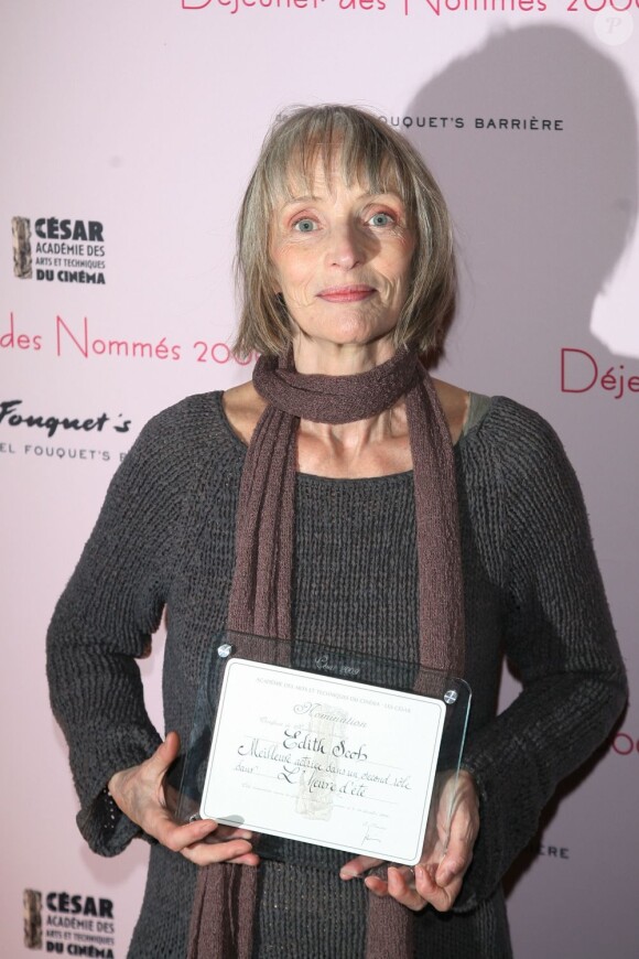 Edith Scob, nominée aux Césars en 2009 pour L'heure d'été d'Olivier Assayas