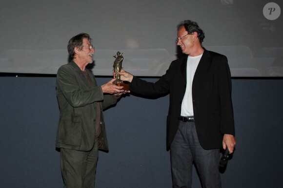 John Hurt a reçu le Hitchcock d'honneur lors du festival du film britannique de Dinard le 7 octobre 2011.