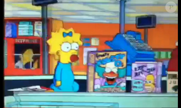 Maggie dans les Simpson