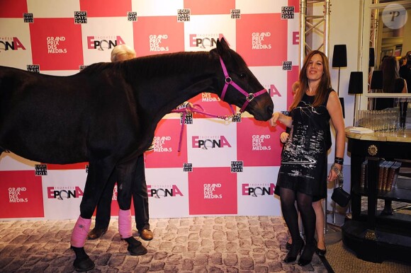 Florence Belkacem. Les trophées Epona 2011 ont eu lieu le week-end des 8 et 9 octobre à Cabourg, sous la présidence de Maxime Le Forestier, grand amoureux du cheval.