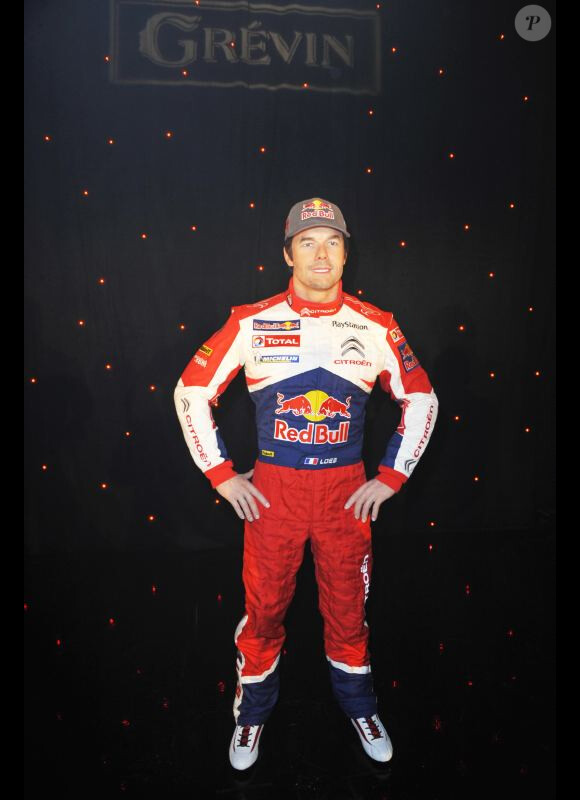 Sébastien Loeb prend la pose pour l'éternité au musée Grévin