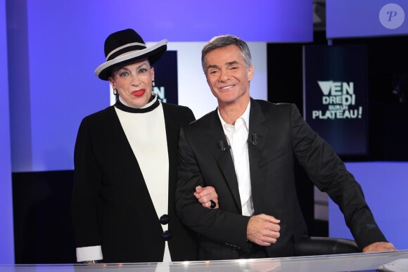 Geneviève de Fontenay invitée fil rouge du vendredi 14 octobre de l'émission de Cyril Viguier, Vendredi sur un plateau