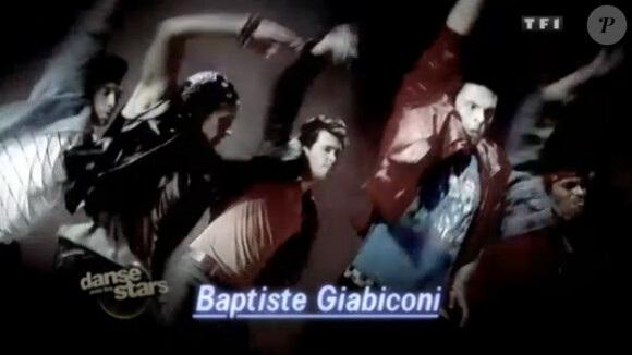 Baptiste Giabiconi en Michael Jackson dans Danse avec les stars