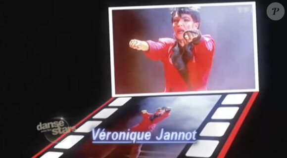Véronique Jannot en Jeanne Mas dans Danse avec les stars