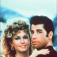John Travolta et Olivia Newton-John, héros du film Grease.  