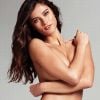 Katarina Ivanoska pose topless pour la nouvelle collection de lingerie de Victoria'Secret, un petit slip dentelle rose