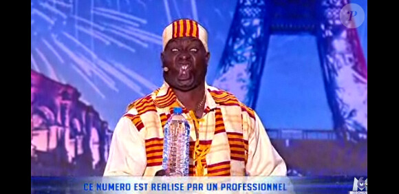 Waterman, l'homme fontaine dans La France a un Incroyable Talent sur M6 - 19/10/2011