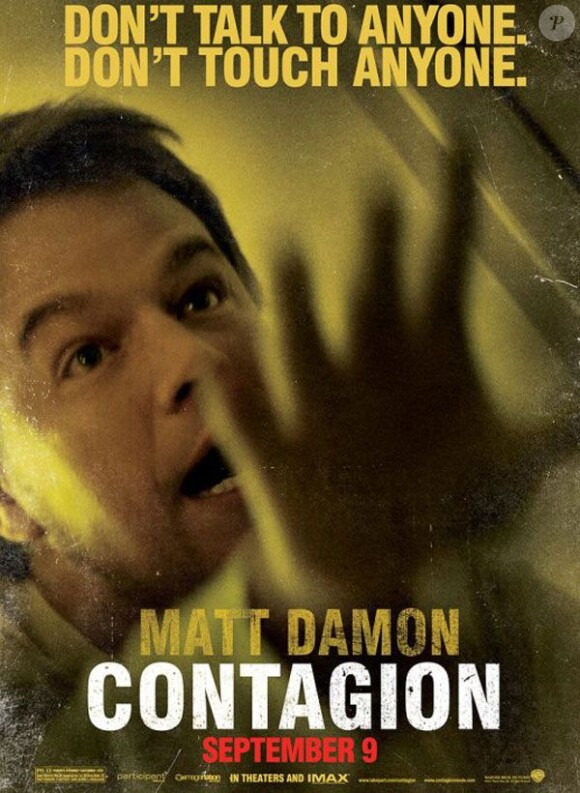 Matt Damon à l'affiche de Contagion.