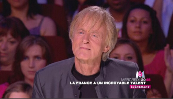 Dave concentré lors du numéro de P-Fly dans La France a un Incroyable Talent sur M6 le 26 octobre 2011