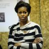 Michelle Obama à Chicago a rendu visite à une exploitation agricole. Le 25 octobre 2011