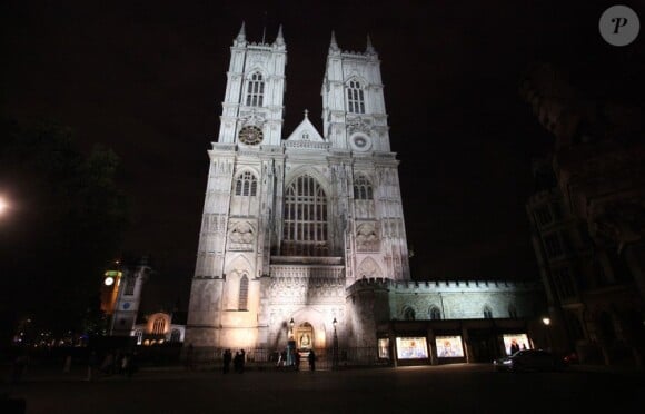 Messe en l'honneur de Josephine Hart, Lady Saatchi, en l'abbaye de Westminster, à Londres, le 24 octobre 2011.