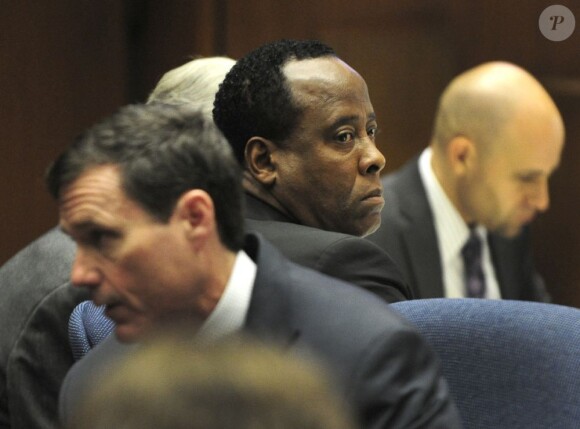 Procès du docteur Conrad Murray à Los Angeles le 27 octobre 2011 - ici Conrad Murray